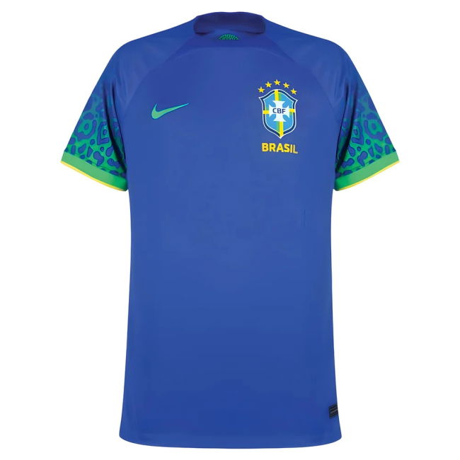 Quality 2022-2023 Brazil Away Shirt Authentic Kit Official