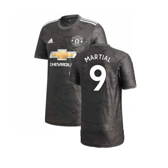 Manchester United 2020-21 Away Jersey ((Excellent) L) (MARTIAL 9)