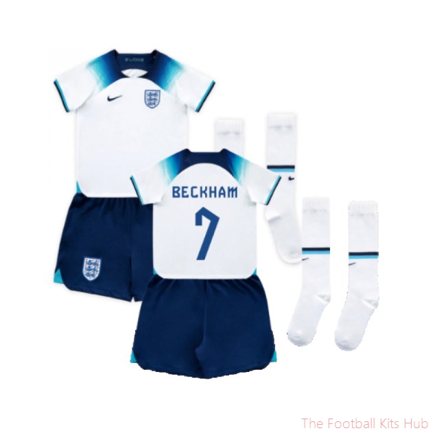 2022-2023 England Home Mini Kit (Beckham 7)