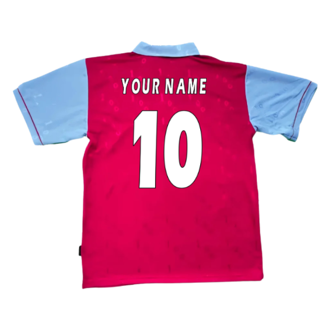 Superior 1995-1996 West Ham Centenary Pony Home Shirt (your Name)