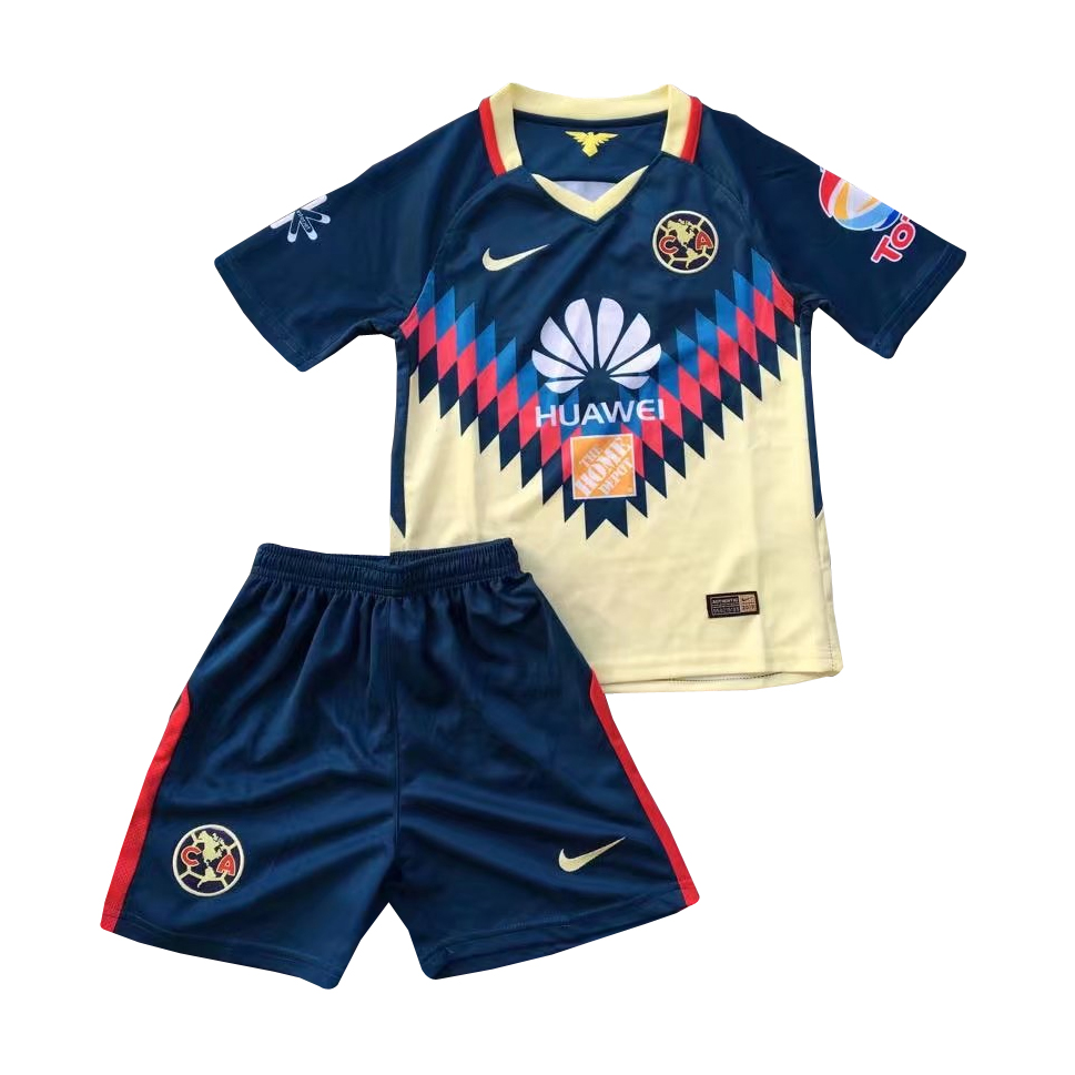 Match Quality Kids Club America Home 201718 Soccer Kits ShirtShorts