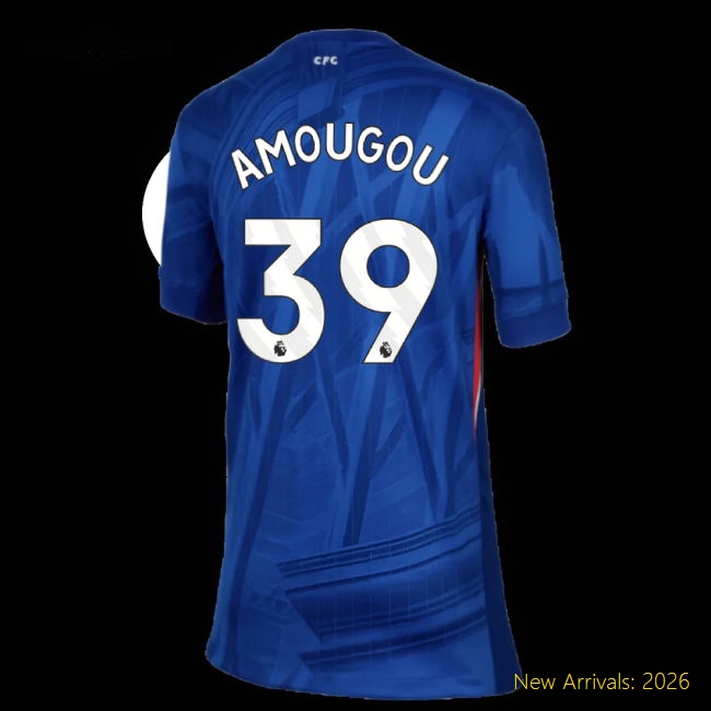 Chelsea 2024-25 Home Fan Version For Kids (Amougou Soccer Jersey