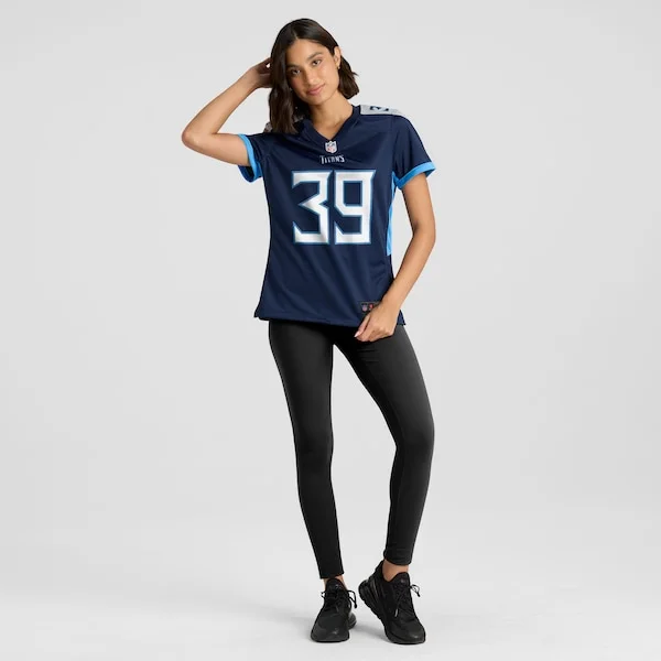 None Game NFL Jersey - Navy | Premium Football Apparel | NFL Football