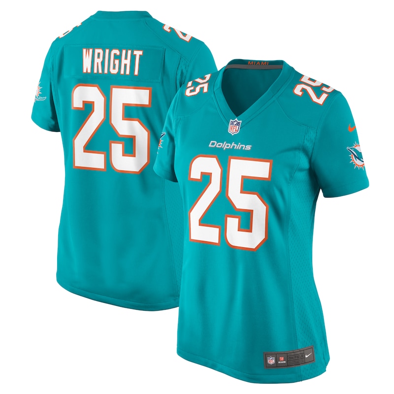 None Jaylen Wright MIA Dolphins Official Game-Day Essential Game Day W
