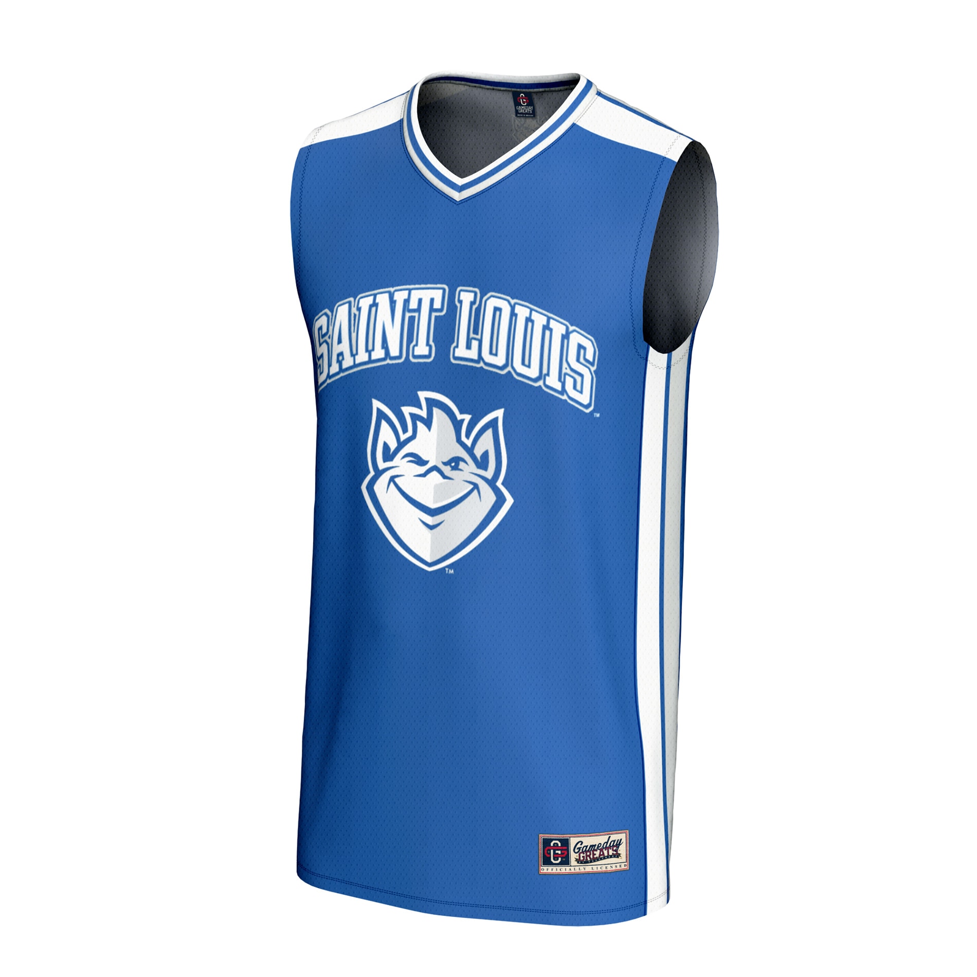 [DDG] Saint Louis Billikens GameDay Greats Unisex Spirit Basketball Jersey - Blue