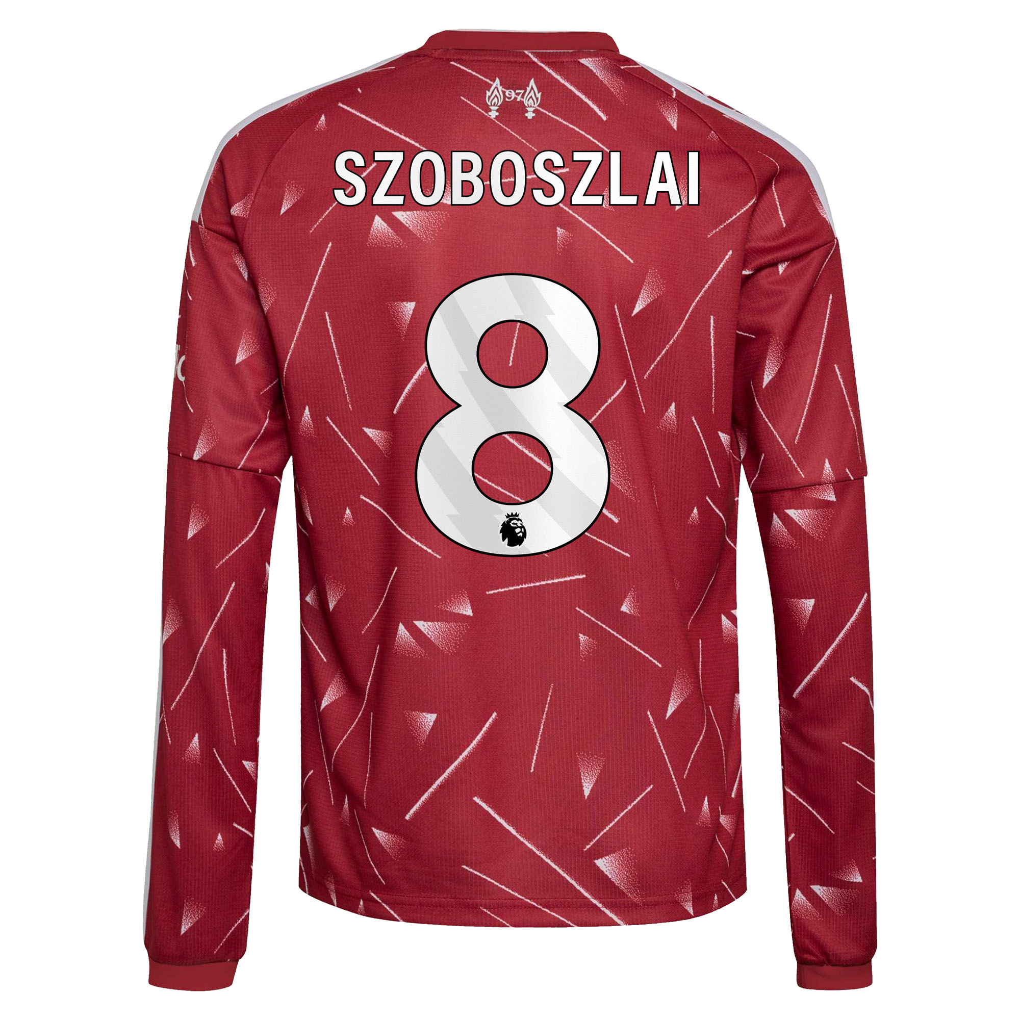 [SJH] Dominik Szoboszlai Liverpool Youth 2026/27 Home Replica Long Sleeve Jersey - Red