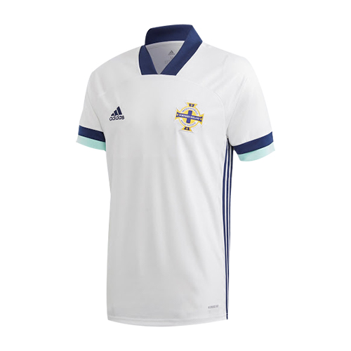 Northern Ireland 2020 Away White Soccer Jersey Shirt - Official