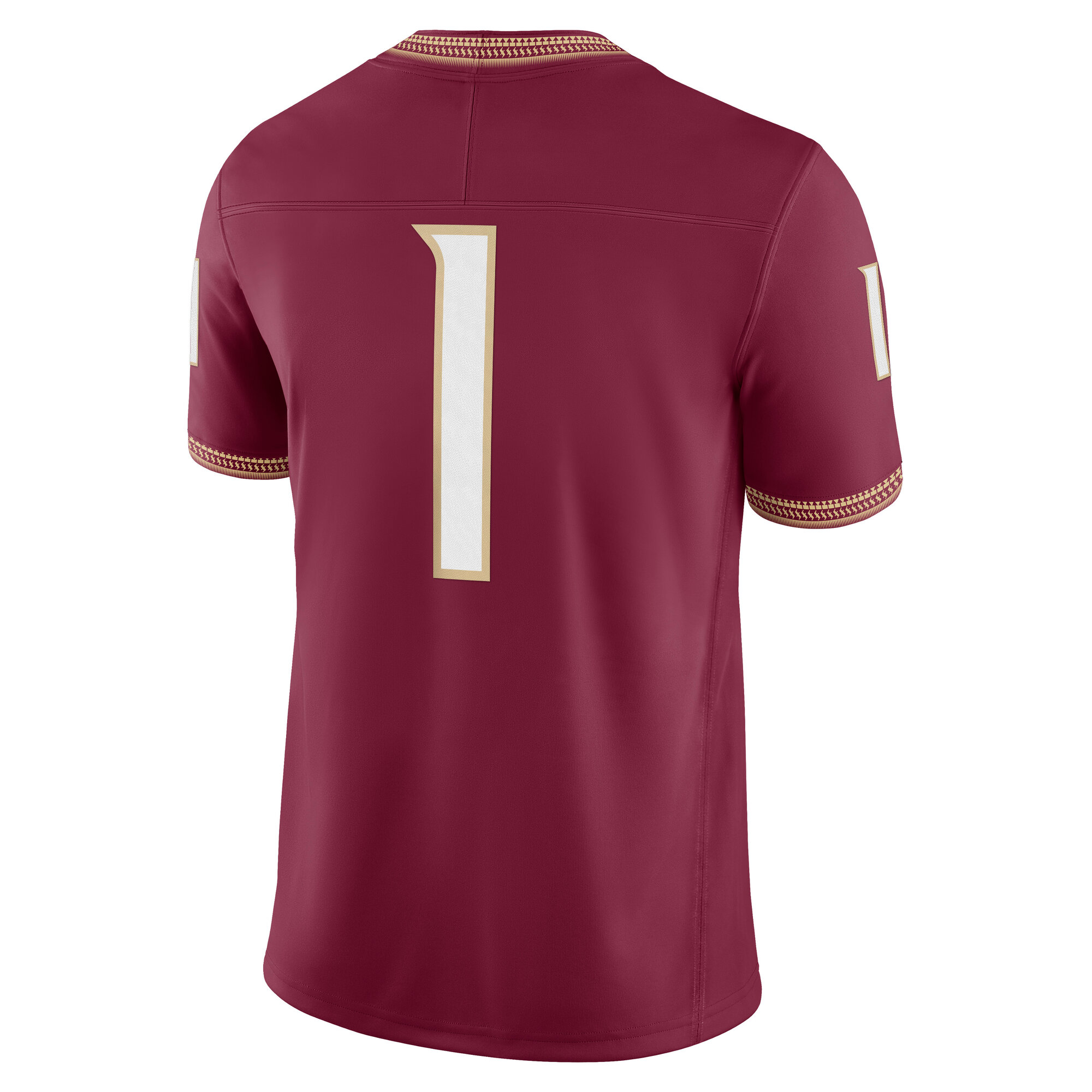 [NJP] Florida State Seminoles Home Vapor F.U.S.E. Stitched Limited Jersey - Garnet