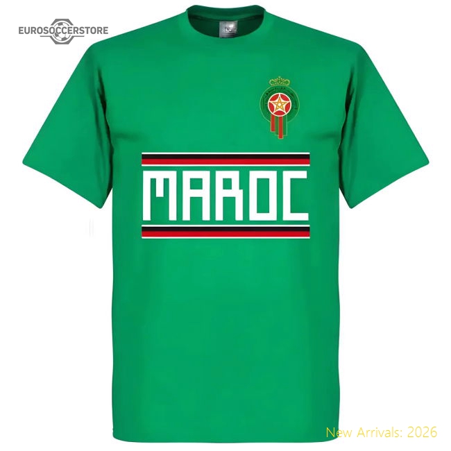 Morocco Hakimi Team T-Shirt - Green