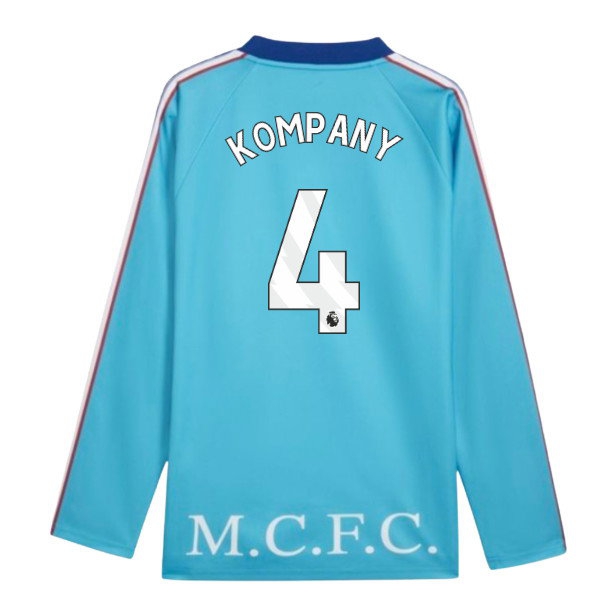 [JGK] 2026-2027 Man City KING Jersey LS (Blue) (Kompany 4)