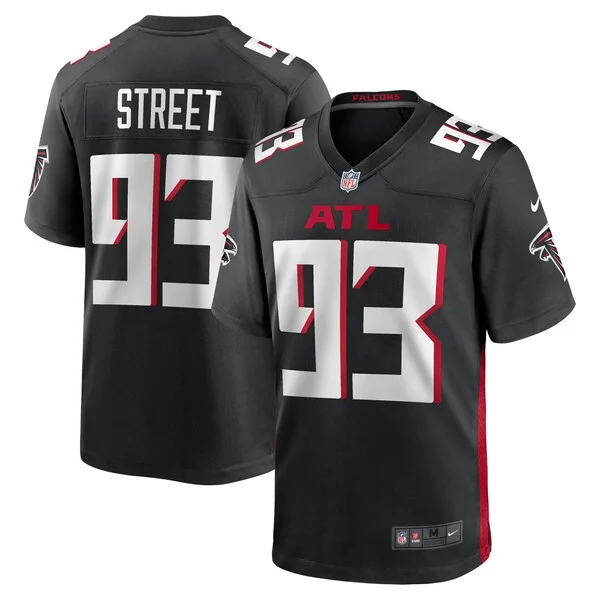 None Kentavius Street Game Jersey - Black | NFL Player Jersey