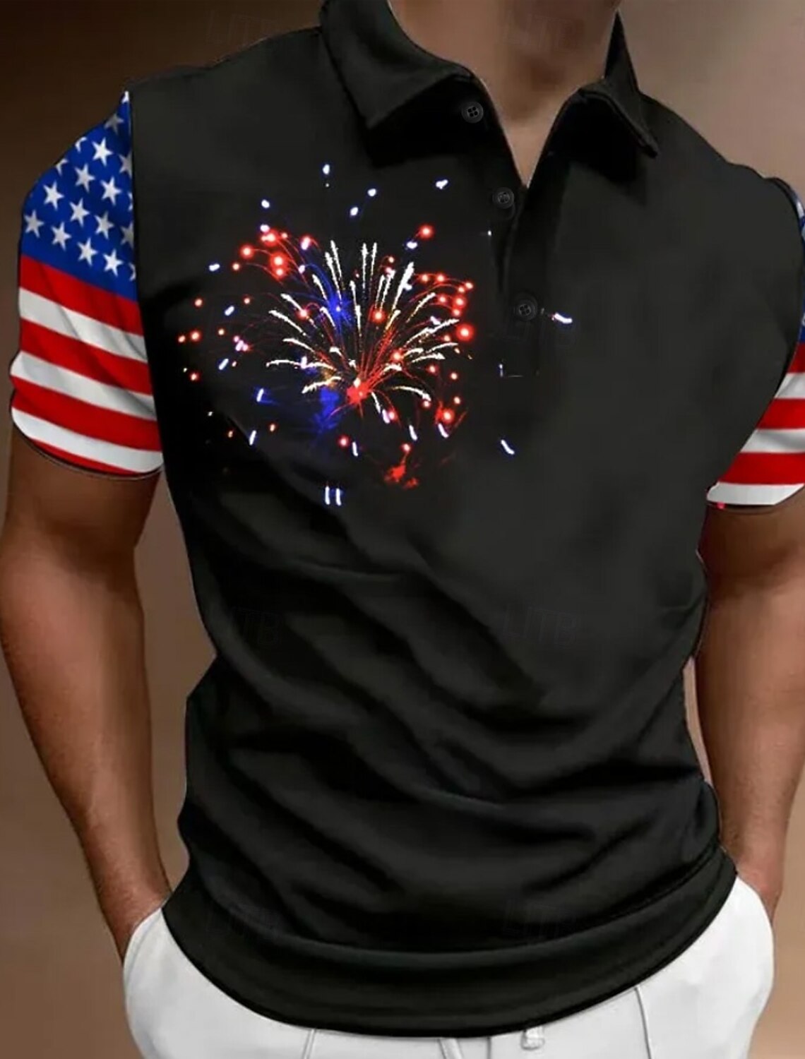 4th of July 2026 250th Memorial Day Men's Vintage Retro Designer Henley Short Sleeve T-Shirt Casual Daily Street