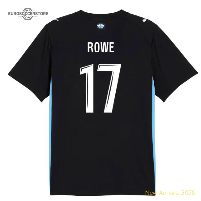 High-Quality 2025-2026 Marseille Away Shirt (Kids) (Rowe 17)