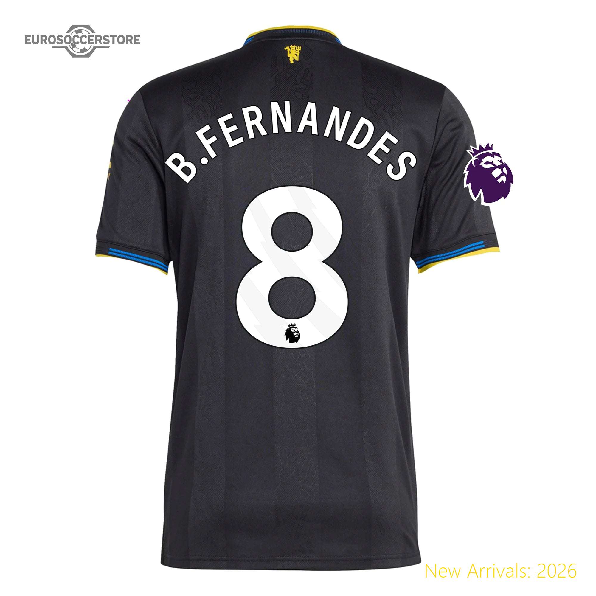 Club Approved Stylish Men Elite Mun Soccer Star Third Jersey 2023