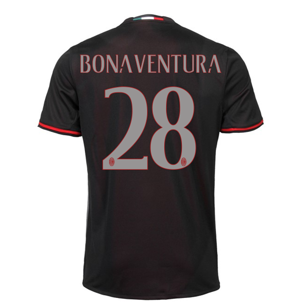 Professional Grade AC Milan Home 201617 BONAVENTURA 28 Shirt