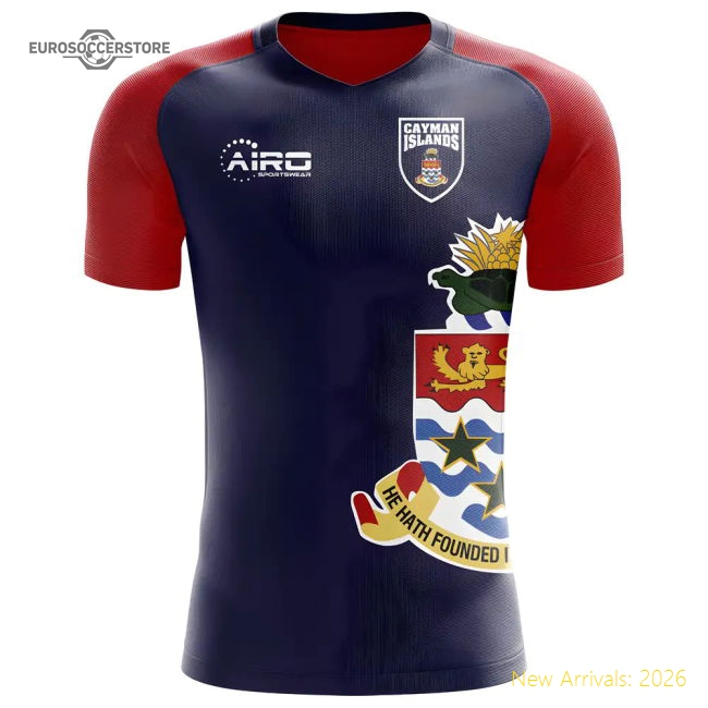 2025-2026 Cayman Islands Home Concept Football Shirt - Womens