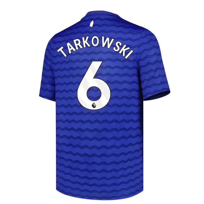 Everton Genuine 2025-2026 Everton Home Shirt (Kids Size) (Tarkowski 6)