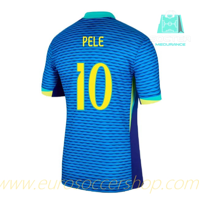 2024-2025 Season Brazilian National Team Away Shirt (Pele 10)