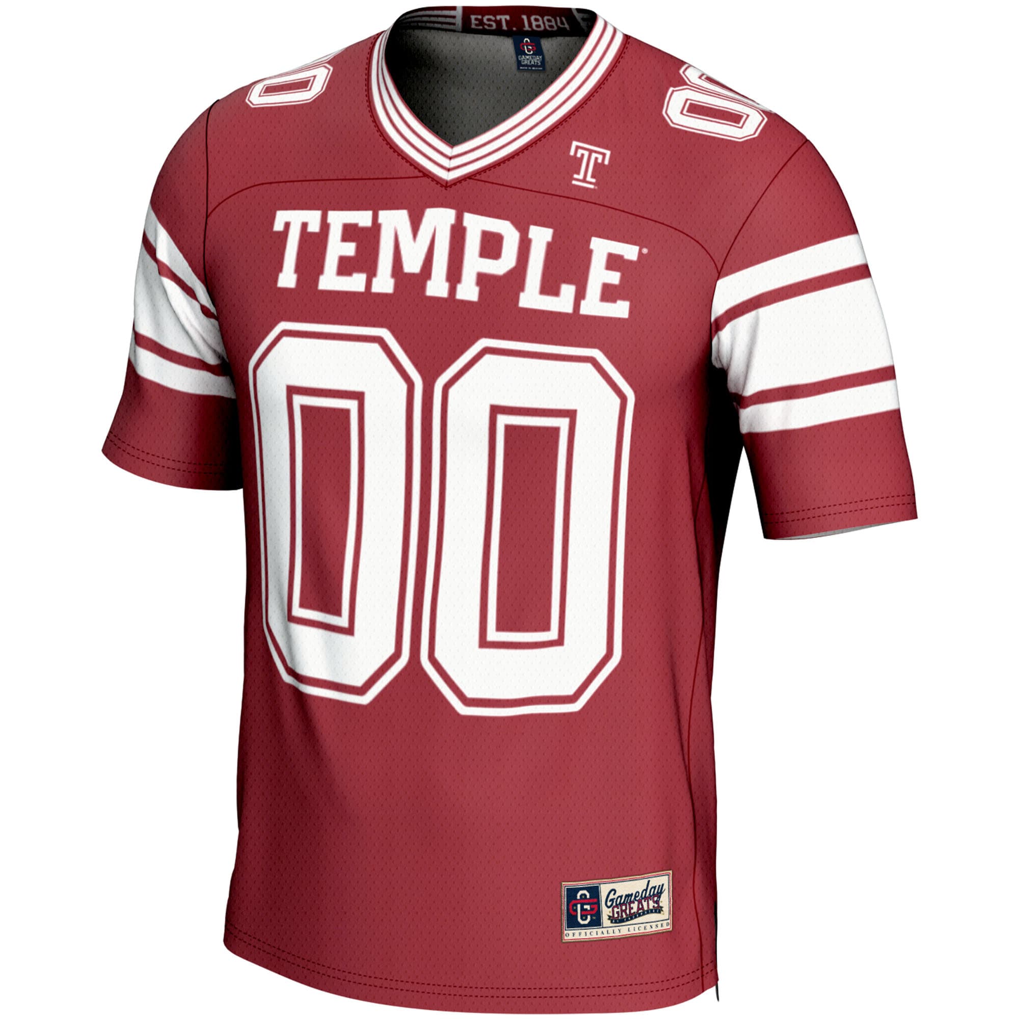 [NJP] Temple Owls GameDay Greats Youth NIL Pick-A-Player Football Jersey - Crimson