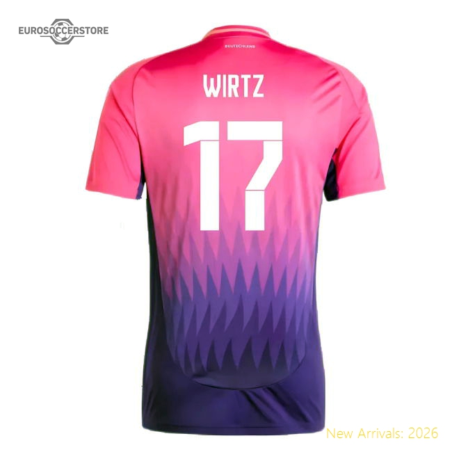 Pro Germany 2024-2025 Official Away Jersey Athletic Breathability