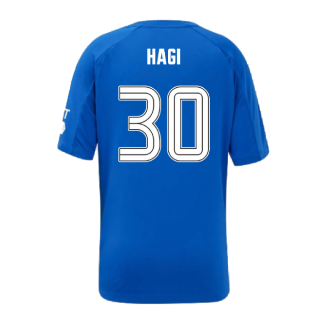 Top Quality Glasgow Rangers Home Jersey H. 3 #0 2024-2025 Season (v9)