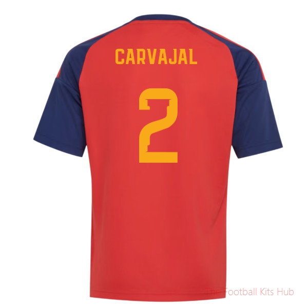 [JED] 2026/27 Spain Home Jersey (Kids) (Carvajal 2) Jersey