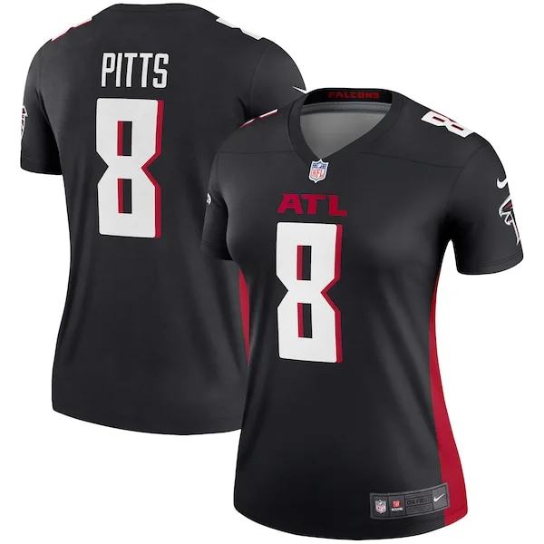 None Kyle Pitts  Jersey - Black | NFL Player Jersey | NFL Football