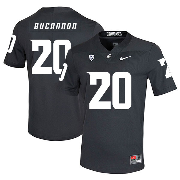 Men's None Black 2024 away jersey Deone Bucannon #20 team authorized