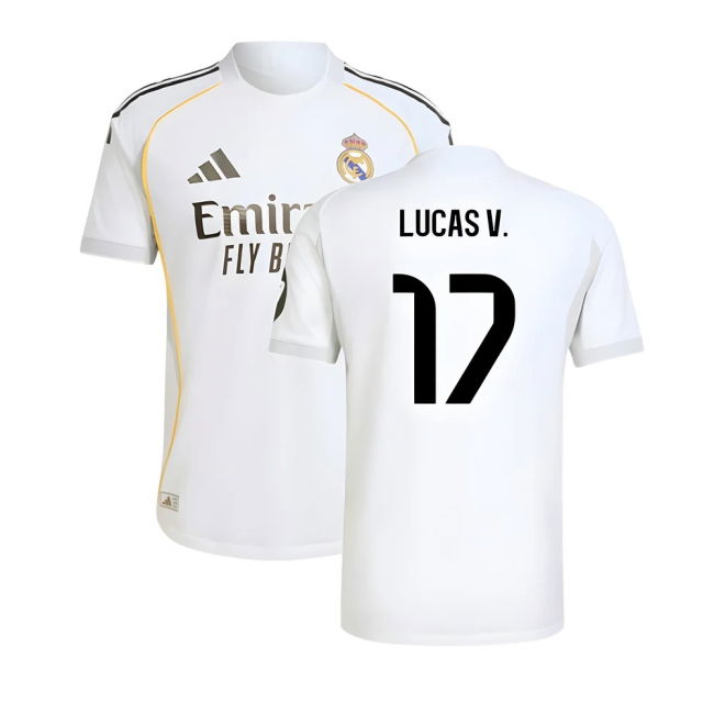 2025-2026 Rare Real Madrid Home Jersey