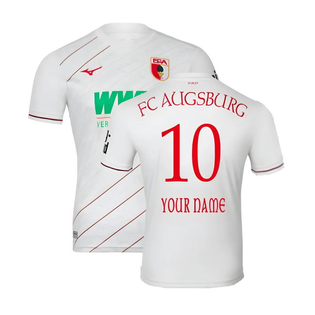 2024-2025 High Quality Fc Augsburg Home - Comfort Fit Modern