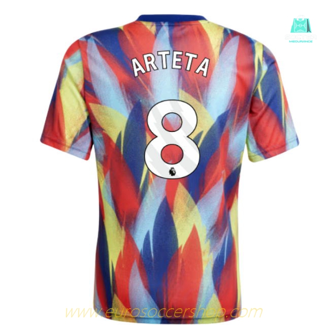 2025-2026 Arsenal Pre-Match Shirt (Victory Blue) - Kids (Arteta 8)