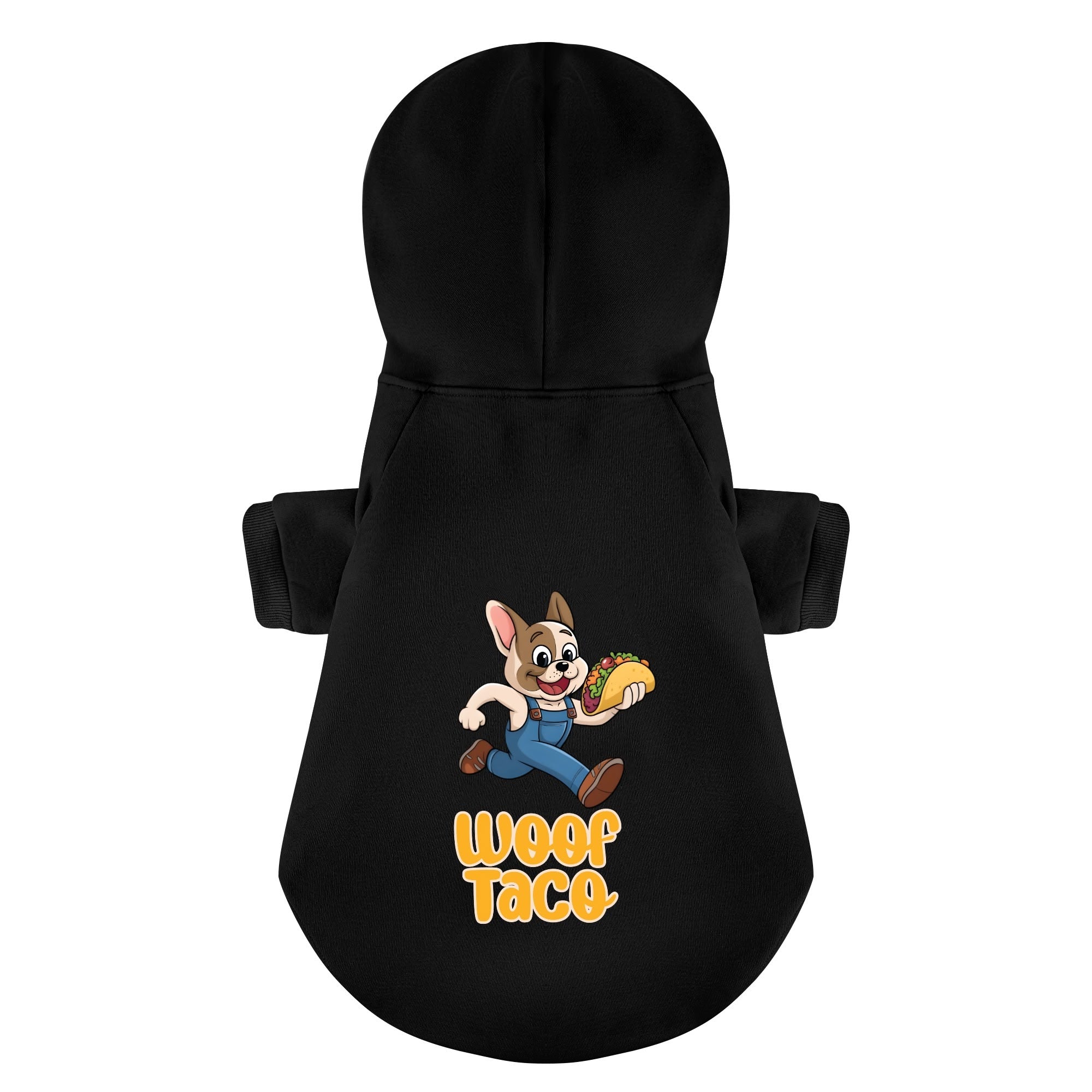 Woof Taco - Comfy Personalized French Bulldog Hoodies With Funny Quotes – Stylish, Cozy, And Premium 100% Cotton Pet Owner Apparel