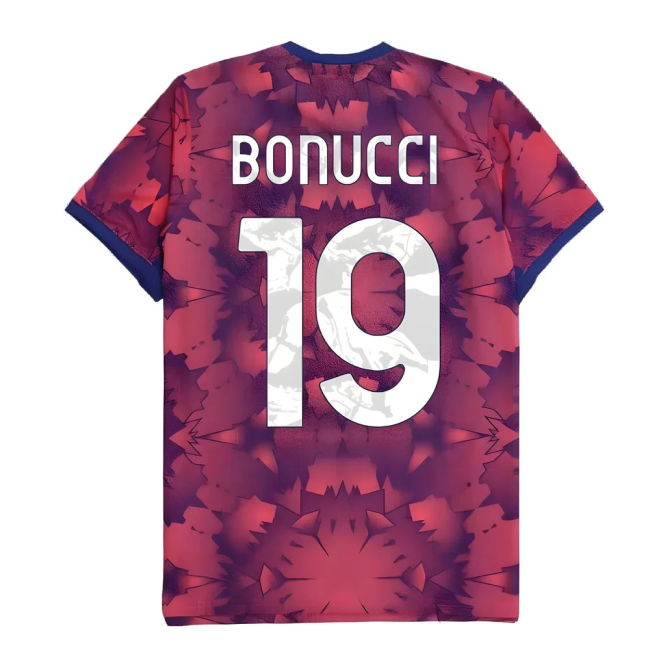 2022-2023 Juventus Third Football Shirt (BONUCCI 19) | Premium