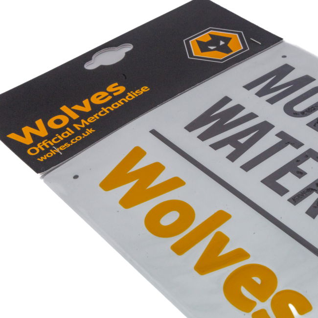 Men's Wolverhampton Wanderers FC White Street Sign