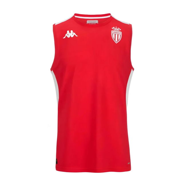 2024-2025 Monaco Home Soccer Jersey (Red) | Breathable | Match Day