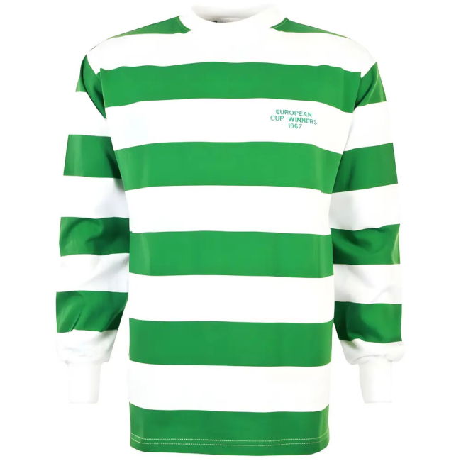 Official Glasgow Celtic Vintage Jersey C. 196 #7 2024-2025 Season (v8)