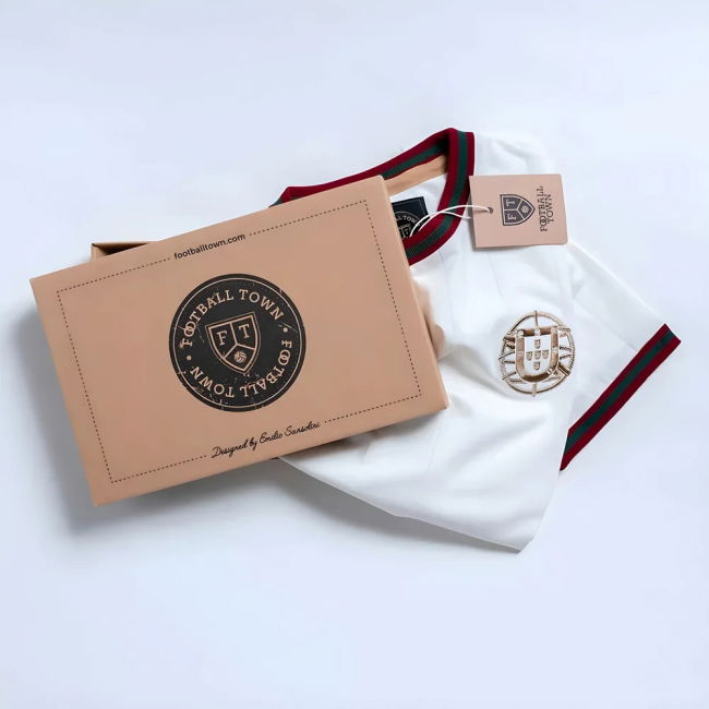 Vintage Portugal A Selecção White Soccer Jersey Performance