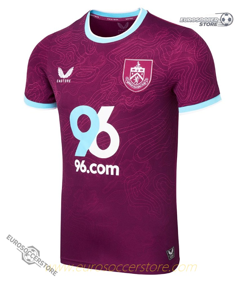Burnley's Home Football Jersey for the 25-26 Season