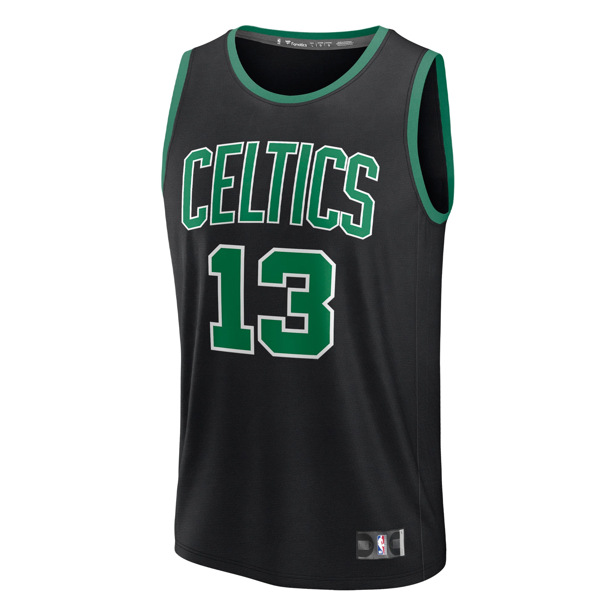 [LK] Paul George Boston Celtics Youth Fast Break Replica Jersey - Black - Statement Edition