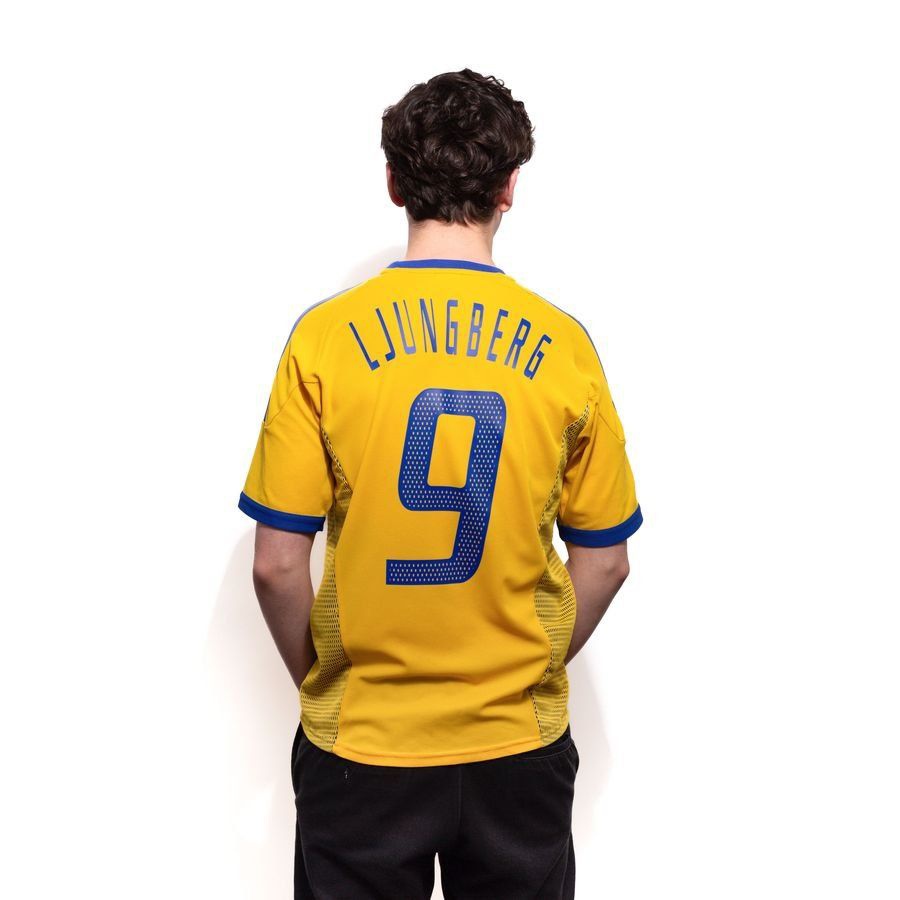 [EFKS] 2002 Sweden Size LJUNGBERG 9 Home Uniform S (8/10)