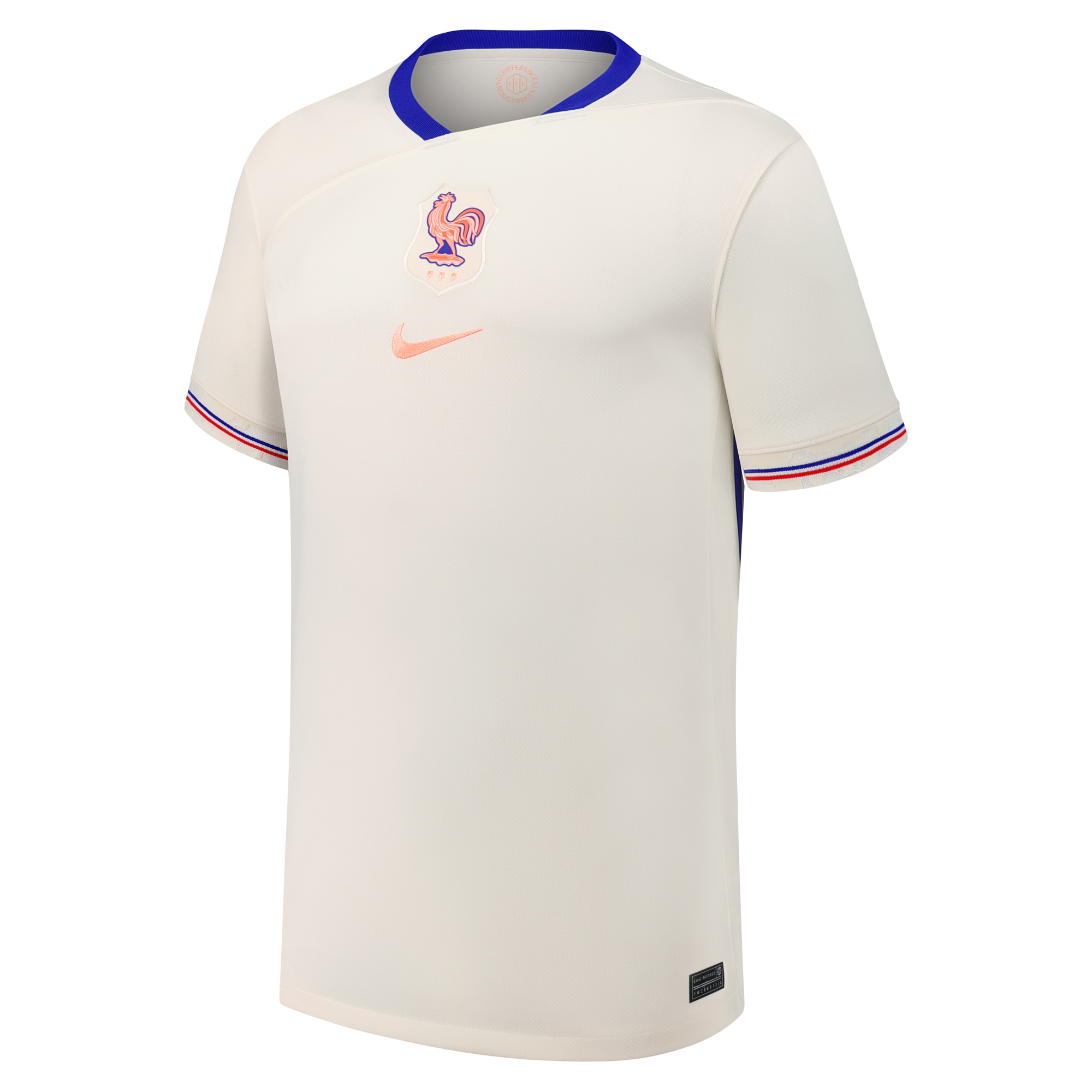 [SJH] France Women's National Team Youth 2025/26 Away Replica Jersey - Cream