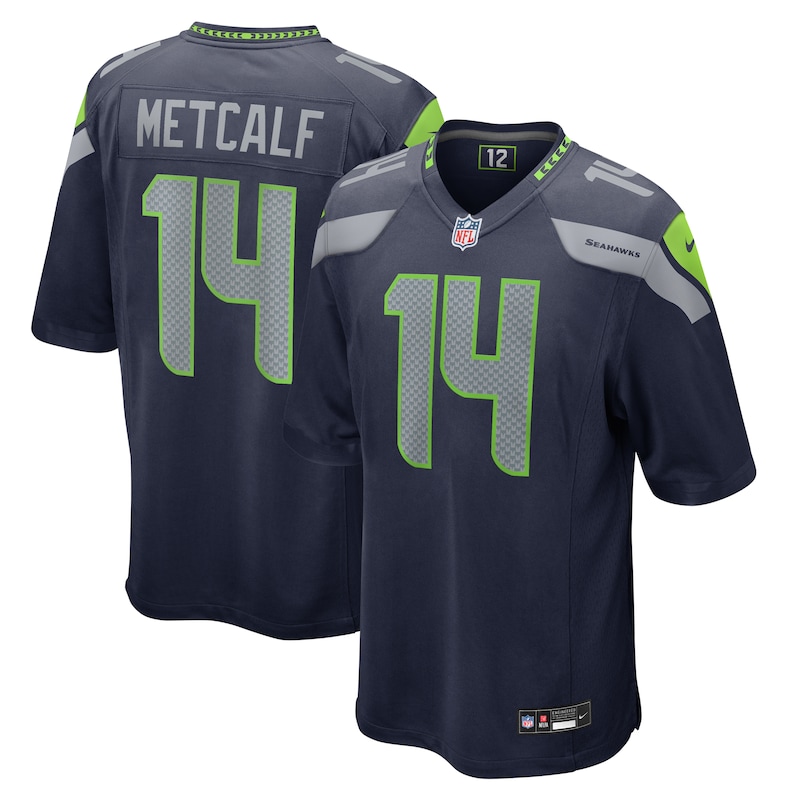 None DK Metcalf Seattle Seahawks Historic Franchise Fan Apparel
