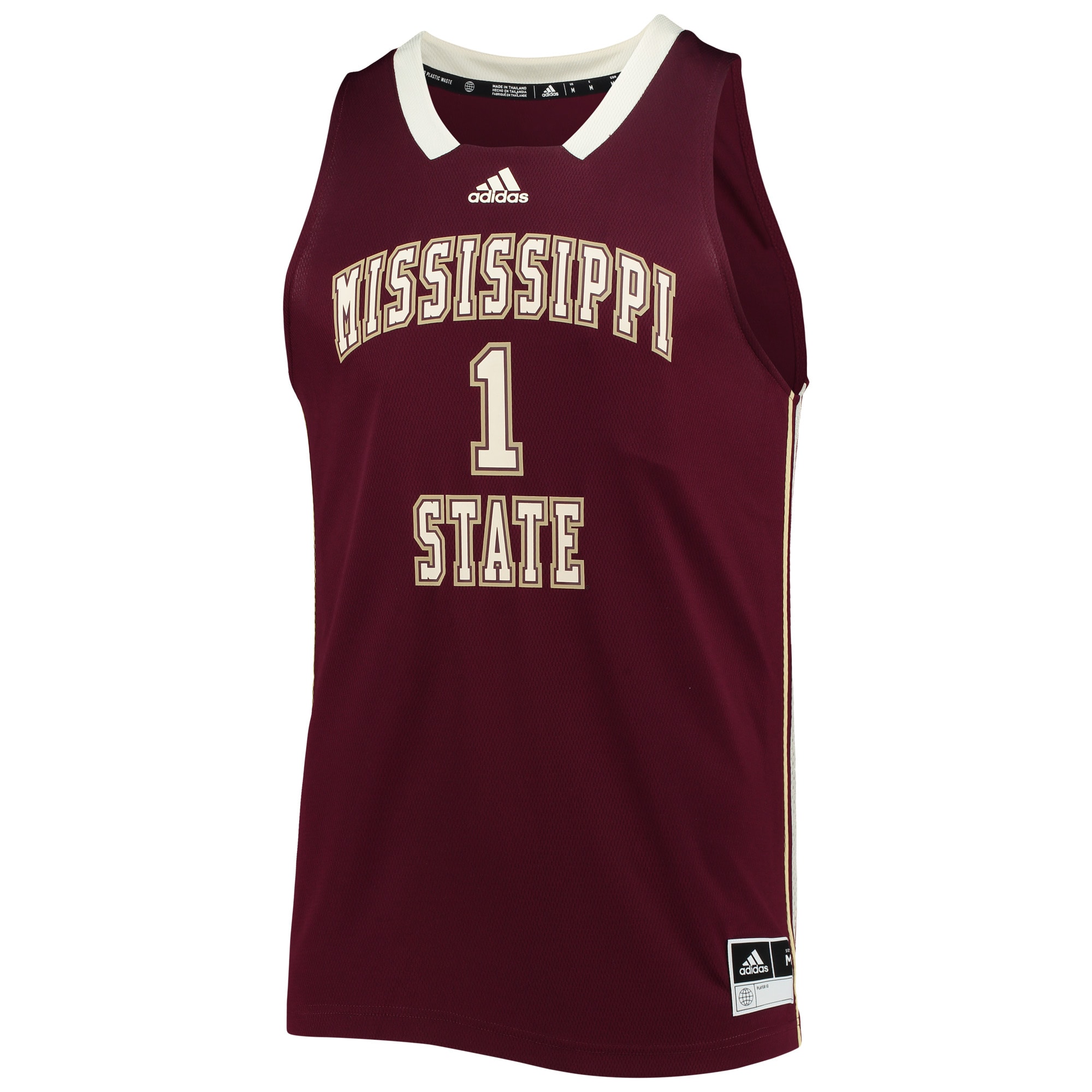 [DDG] Mississippi State Bulldogs Reverse Retro Jersey - Maroon