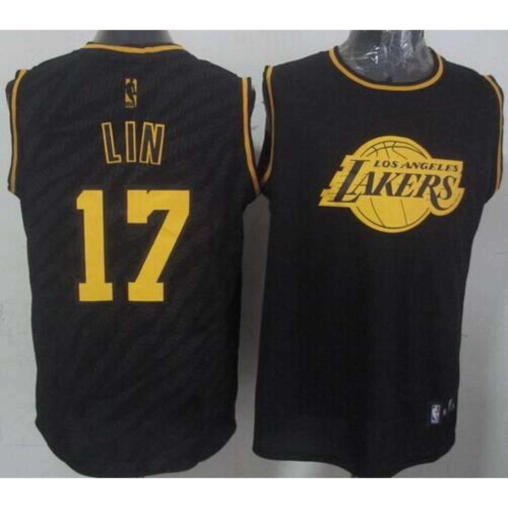 Game Day Genuine Men's LA Lakers #17 Jeremy Black Basketball Jersey