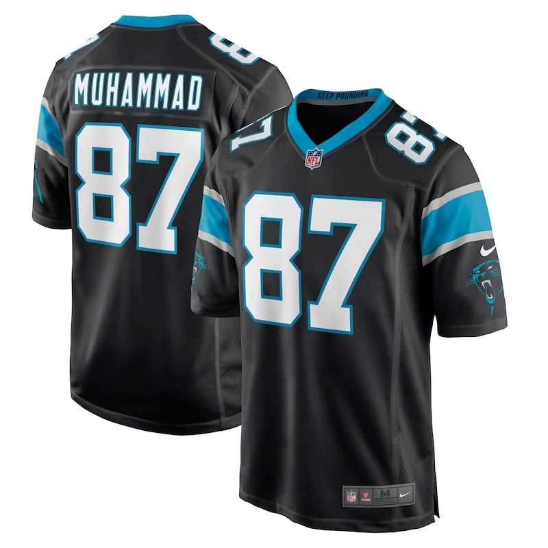 None Muhsin Muhammad Carolina Panthers Powerhouse Team Game Jersey