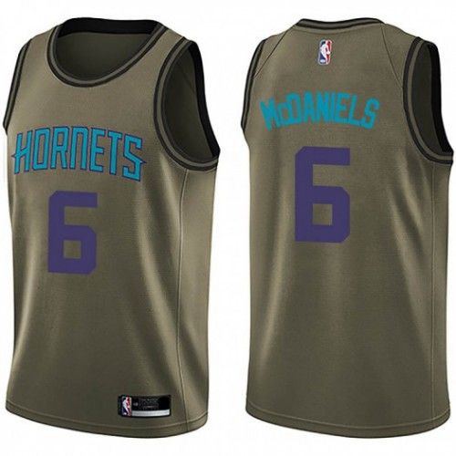 Premium Hornets NBA Swingman Jersey #6 Jalen Mc 2024 Icon - Green