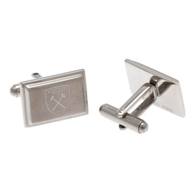 West Ham United FC Tie Slide & Cufflink Set | Top Quality