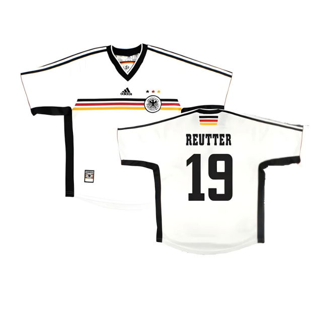 Germany 1998-00 Home Shirt ((Very Good) L) (Reutter 19)