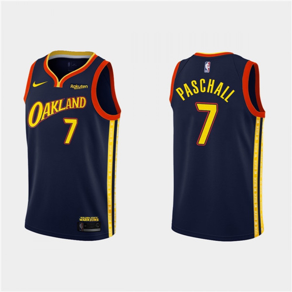 7 Golden State Warriors Jersey Navy - City Edition - NBA Collection