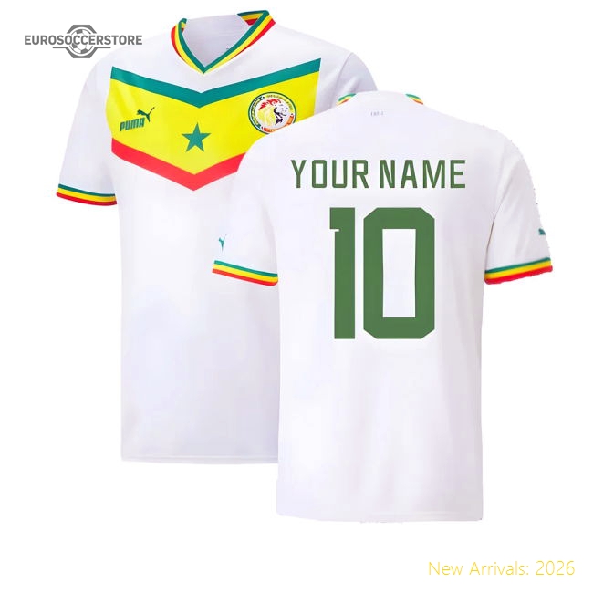 2022-2023 Senegal Home Shirt (Your Name)